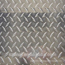 3003H14 Aluminum Checker Diamond Plate para pavimentos